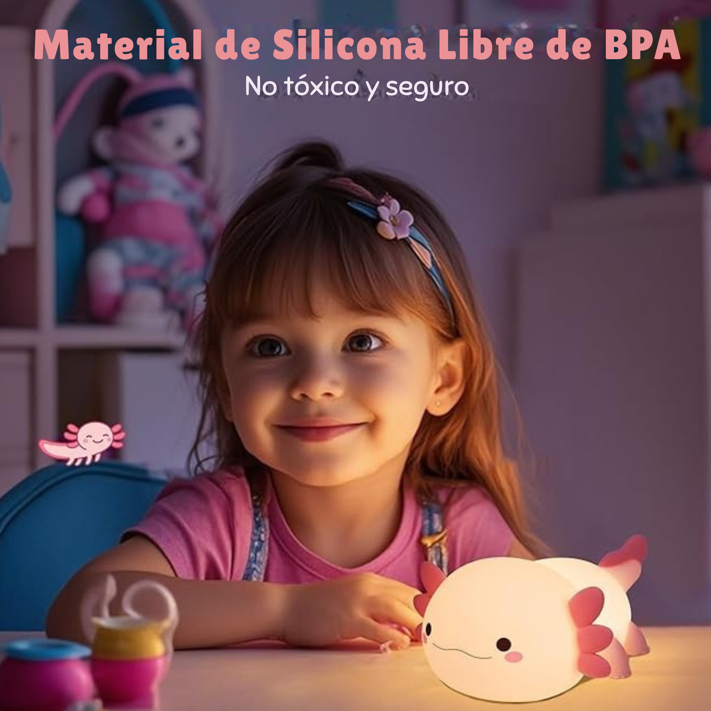 Lámpara Relajante de Ajolote